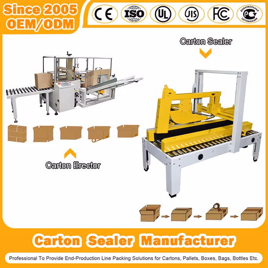 Automatischer Palettierer mit niedrigem Niveau